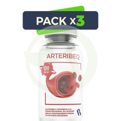 Pack 3x Arteribeq 120 Capsule Bequisa