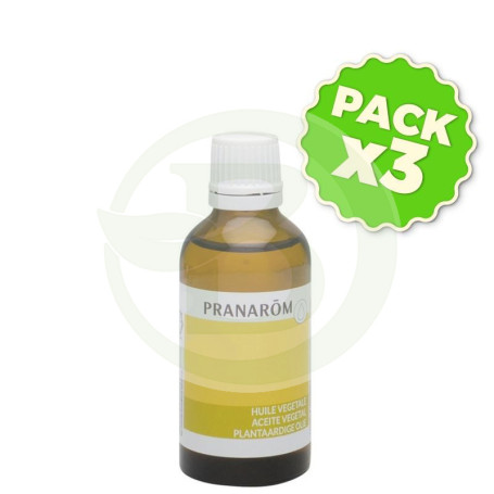 Pack 3x Aceite Vegetal De Nuez De Albaricoque Bio 100Ml. Pranarom