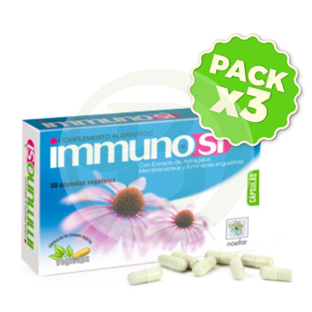 Pack 3x Immunosi 30 Cápsulas Noefar