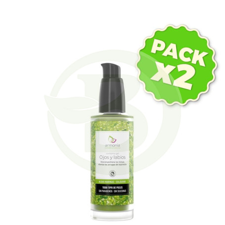 Pack 2x Contorno de Ojos y Labios con Algas Marinas 30Ml. Armonia
