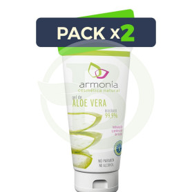 Pack 2x Gel de Aloe Vera BIO 99,9% 200Ml. Armonia