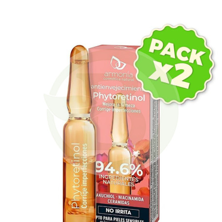 Pack 2x Ampollas Faciales Monodosis Phytoretinol Antienvejecim. Armonia