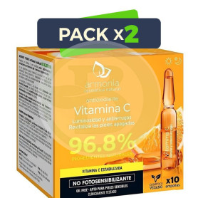 Pack 2x Ampollas Faciales Monodosis Vit. C Antioxidante 10Uds Armonia