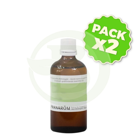 Pack 2x Aceite Esencial de Helicriso Italiano 100Ml. Pranarom
