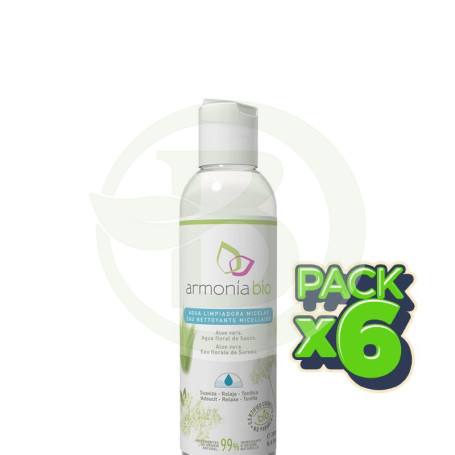 Pack 6x Agua Micelar BIO 300Ml. Armonia