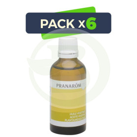 Pack 6x Aceite Vegetal De Nuez De Albaricoque Bio 100Ml. Pranarom