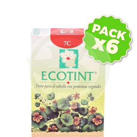 Pack 6x Ecotint Rubio Ceniza 7C Noefar