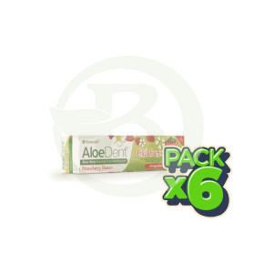 Pack 6x Dentífrico Aloe-Dent Niños 50ml Evicro