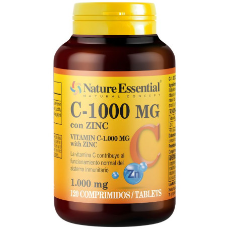 Vitamina C + Zinco 120 Compresse Nature Essential
