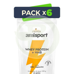 Pack 6x Whey Protein + Hmb Amlsport 520G Ana María Lajusticia
