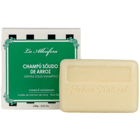 Shampoo Solido al Riso 100G la Albufera