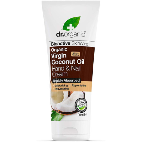 Crema Mani e Unghie al Cocco 100Ml. Dr. Organic