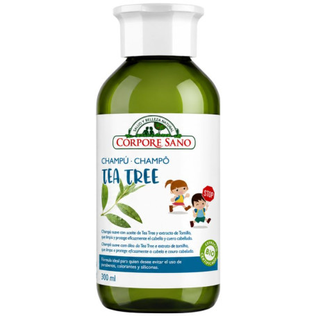 Shampoo Scolastico all'Albero del Tè 300Ml Corpore Sano