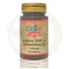 Calcio 500 e Vitamina D 100 Capsule Obire
