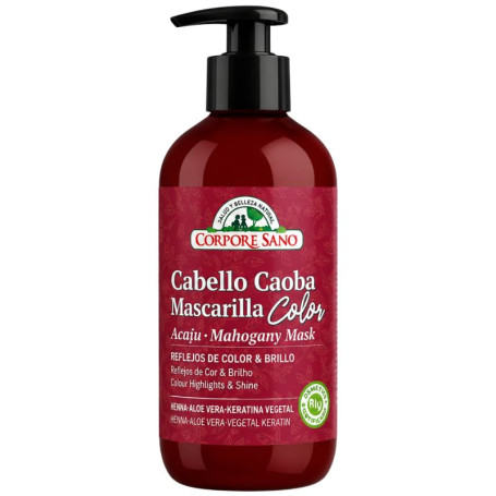 Maschera per Capelli Mogano 280Ml Corpore Sano