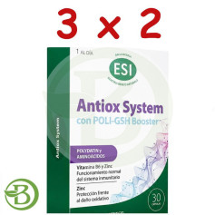 Pack 3x2 Antiox System 30 Compresse Esi