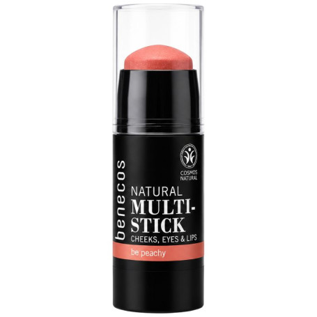 Multi Stick Occhi, Labbra e Guance Be Peachy 4,8G Benecos