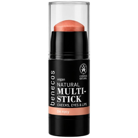 Multi Stick Occhi, Labbra e Guance Be Rosey 4,8G Benecos