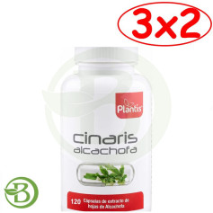 Confezione 3x2 Cinaris 120 Capsule Plantis