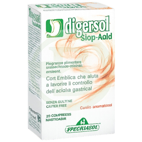 Digersol Stop Acid 20 Compresse Specciasol