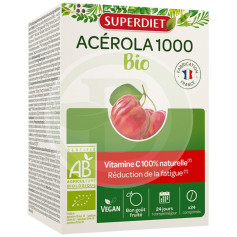 Acerola 1000 (vitamina C) Bio 24 compresse Superdiet