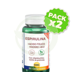 Pack 2x Espirulina Bio 90 Comprimidos Robis