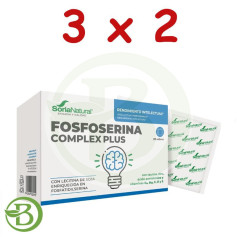 Pack 3x2 Fosfoserina Complex Plus 28 Bustine Soria Natural
