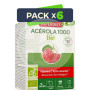 Pack 6x Acerola 1000 (Vitamina C) Bio 24 Comprimidos Superdiet