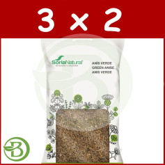 Confezione 3x2 Anice Verde 60Gr. Soria Naturale