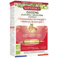Ginseng Pappa Reale Bio 20 Fiale Superdiet
