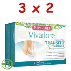 Confezione 3x2 Vivaflore Transit 100 capsule Superdiet