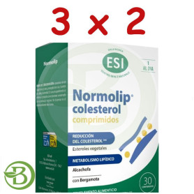 Pack 3x2 Normolip Colesterol 30 Comprimidos Esi