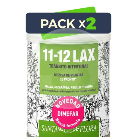 Pack 2x Santa Flora 11-12 Lax Tránsito Intestinal 70G Dimefar