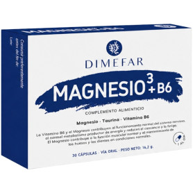Magnesio³ + B6 30 Capsule Dimefar