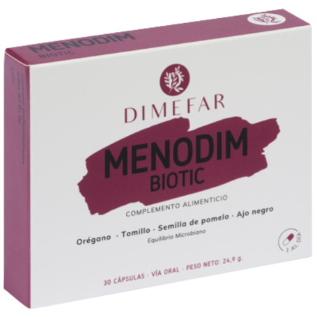 Menodim Biotic 30 Capsule Dimefar