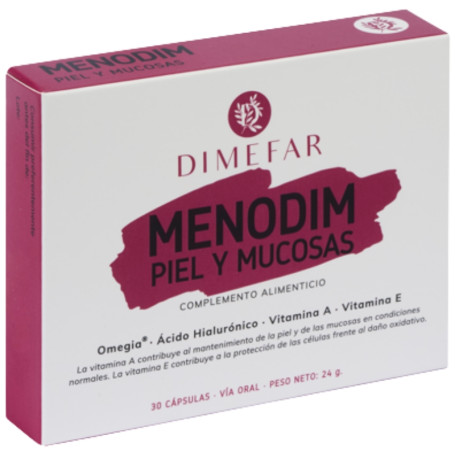 Menodim Pelle e Mucose 30 Capsule Dimefar