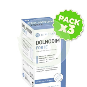 Pack 3x Dolnodim Forte 15 Sticks Dimefar