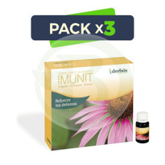 Pack 3x Imunit Defensas 20 Flaconcini Derbos
