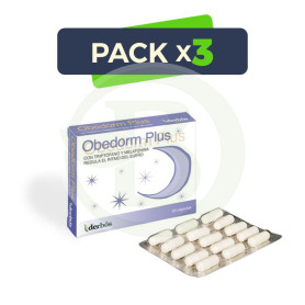 Pack 3x Obedorm 30 Cápsulas Derbos