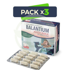 Pack 3x Balantium Ansiomax 60 Capsule Derbos