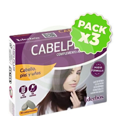 Pack 3x Cabelplus 30 Compresse Derbós