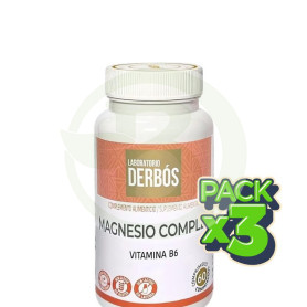 Pack 3x Magnesio Complex 60 Comprimidos Derbós