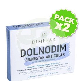 Pack 2x Dolnodim 20 Cápsulas Dimefar