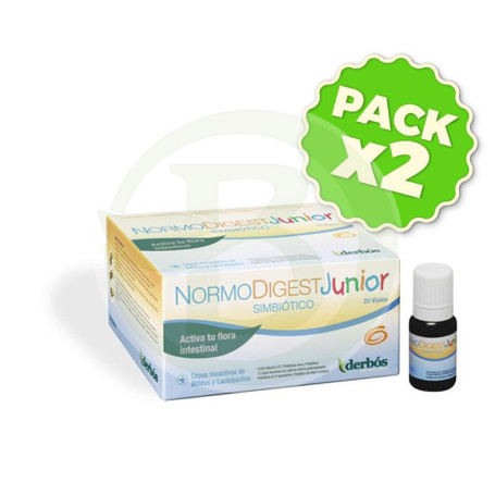 Pack 2x Normodigest Junior 20 Viales Derbos