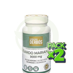 Pack 2x Cardo Mariano 9000Mg 60 Capsule Vegetali Derbós