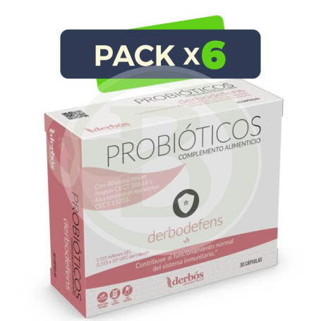 Pack 6x Derbodefens 30 Capsulas Derbos