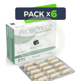 Pack 6x Derboslim 30 Cápsulas Derbós