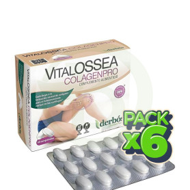 Pack 6x Vitalossea Colagenpro 60 Comprimidos Derbós