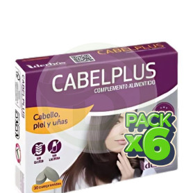 Pack 6x Cabelplus 30 Comprimidos Derbós