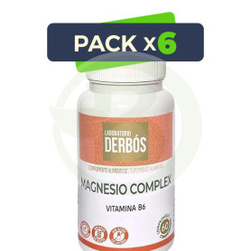 Pack 6x Magnesio Complex 60 Comprimidos Derbós